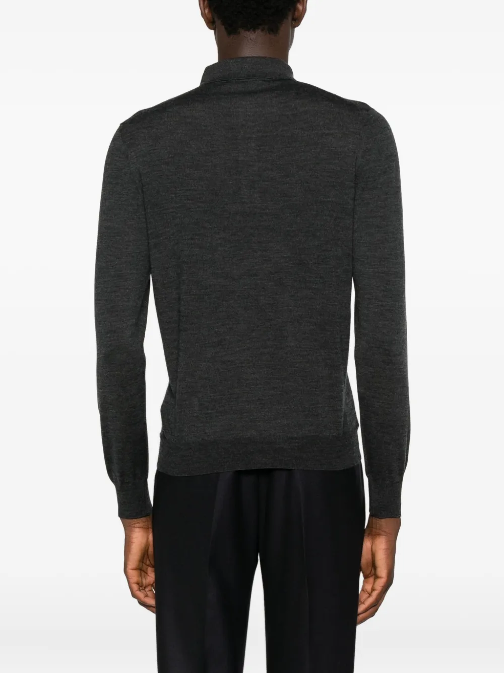 Tagliatore Palmer poloshirt Zwart