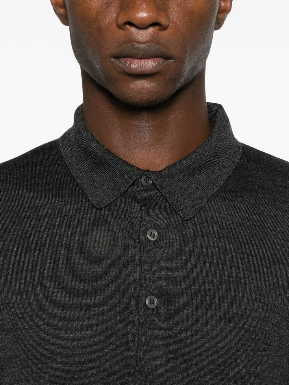 Tagliatore Palmer poloshirt Zwart