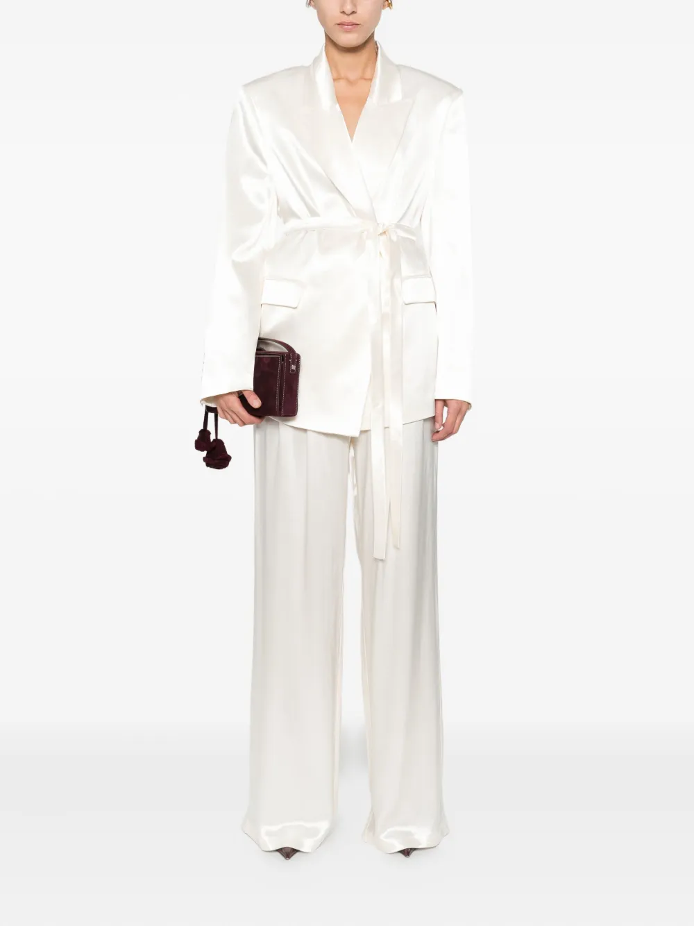 THE ANDAMANE tie-waist jacket | Fitted Jackets | Image 2