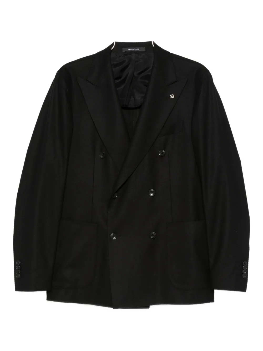 Tagliatore double-breasted blazer - Nero