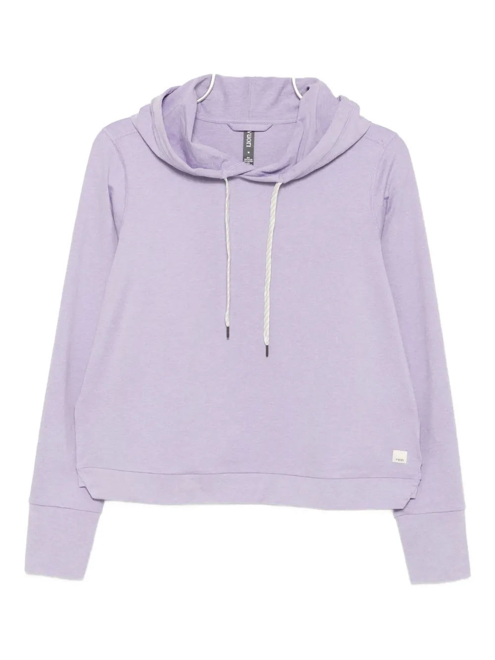 VUORI Felpa Halo Essential con cappuccio - Viola