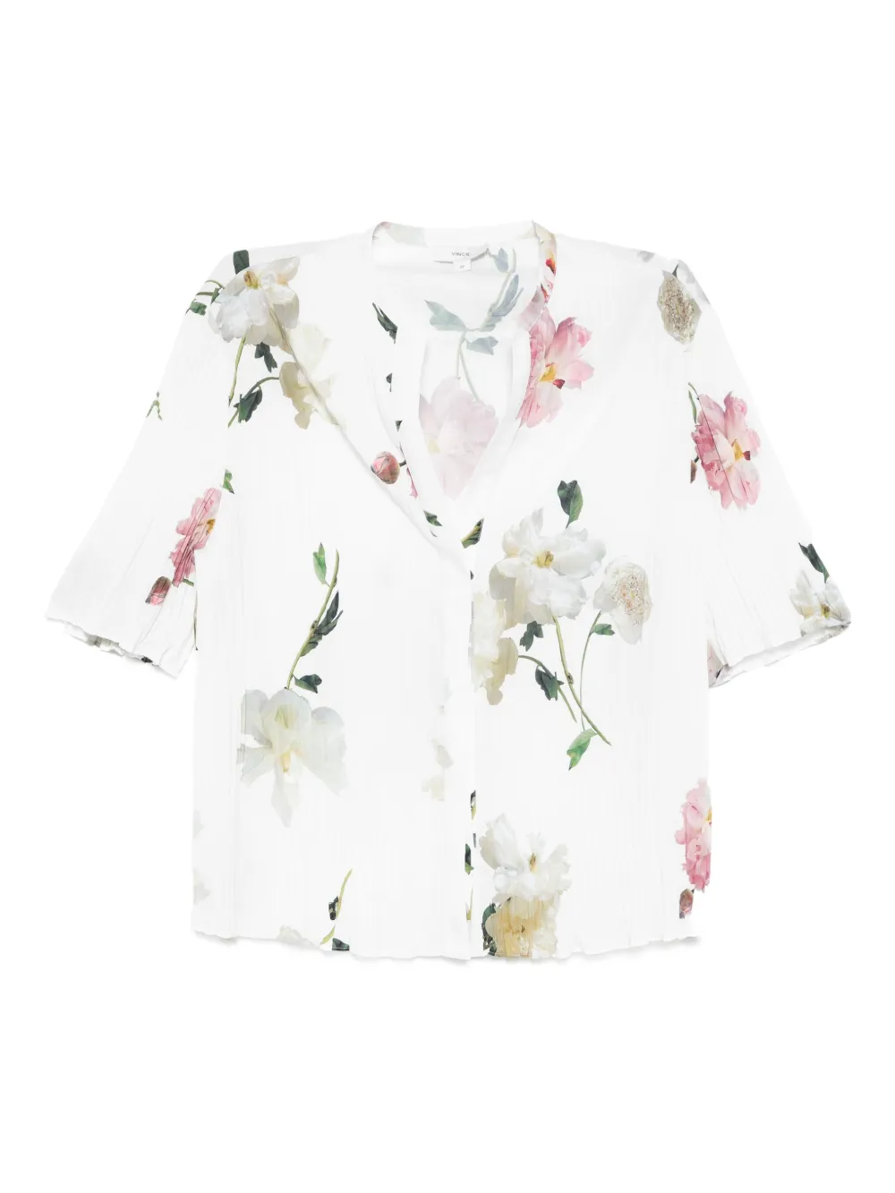 Vince Wilted Peony top Wit