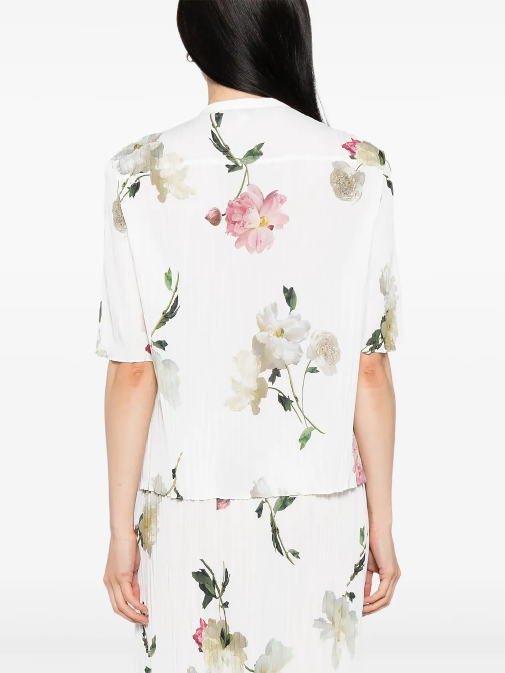 Vince Wilted Peony top Wit