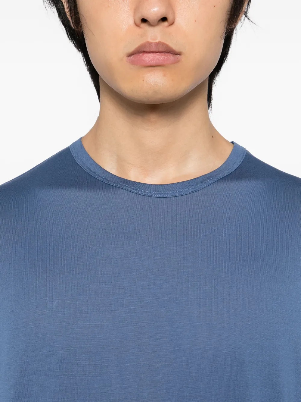 Sunspel Klassiek T-shirt Blauw