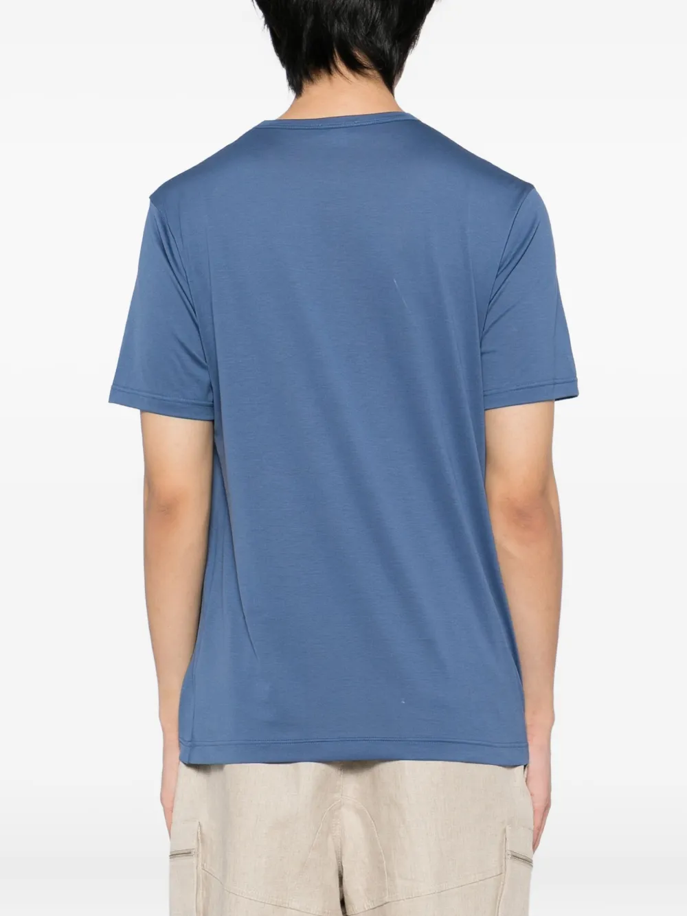Sunspel Klassiek T-shirt Blauw