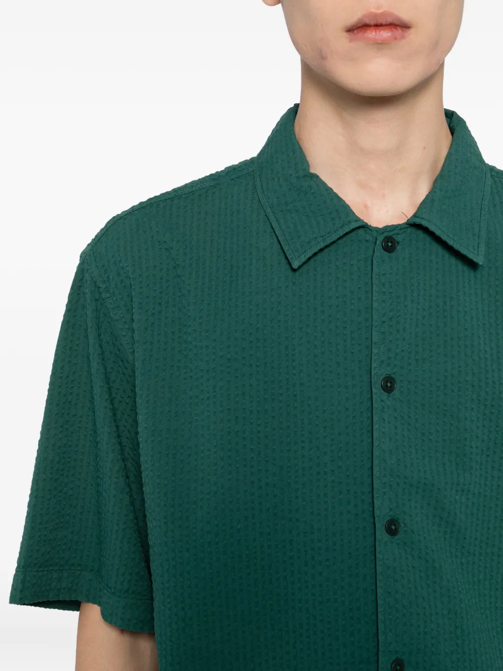Wax London Short-sleeved Shirt In Green