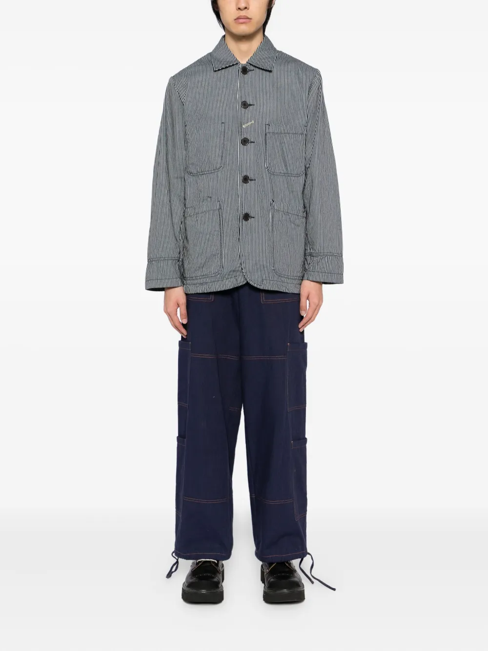 Universal Works Bakers jacket | Shirt Jackets | Image 2