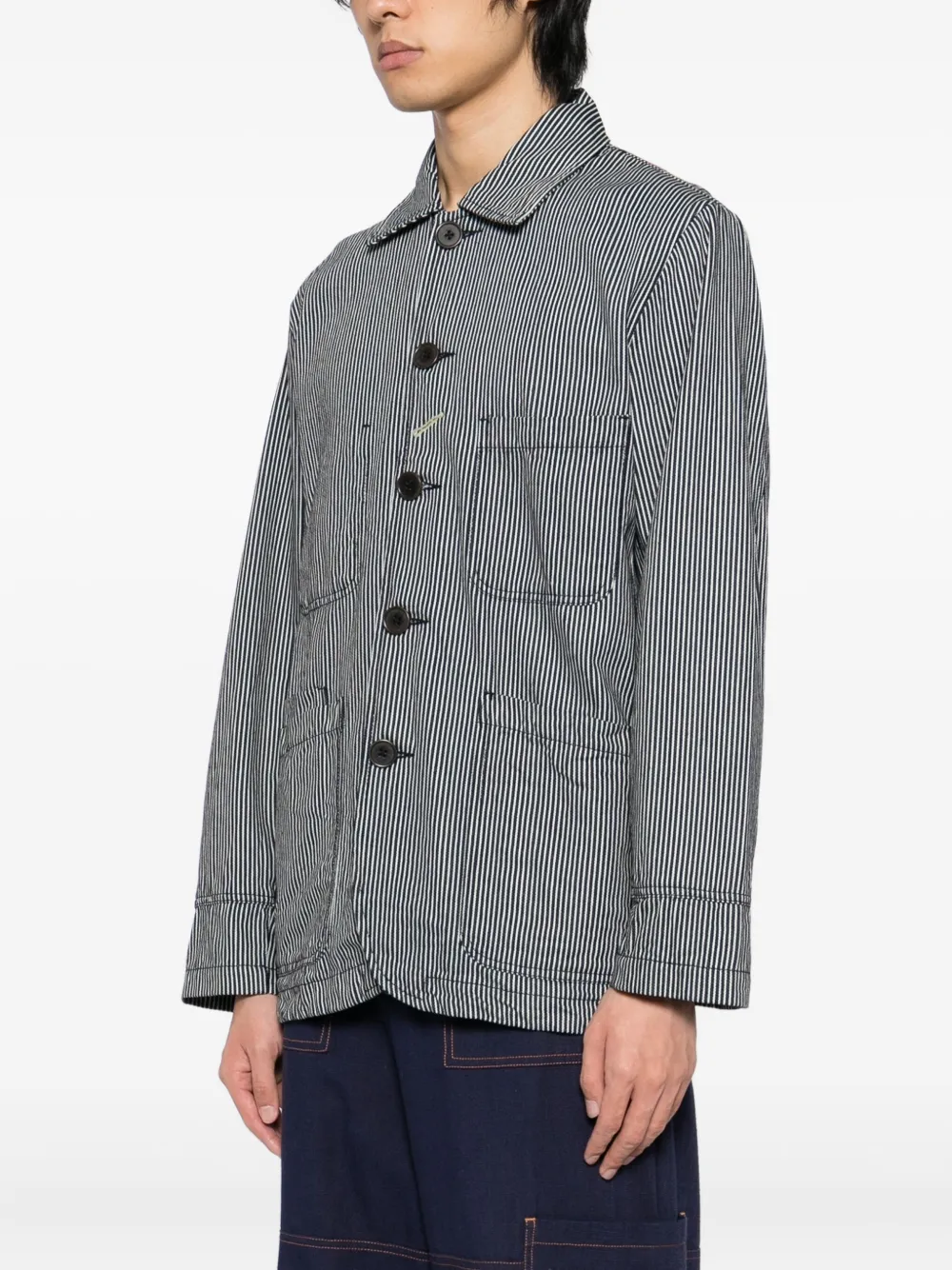 Universal Works Bakers Jacket In Gold