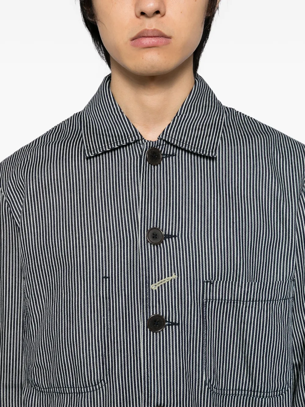 Universal Works Bakers Jacket In Gold