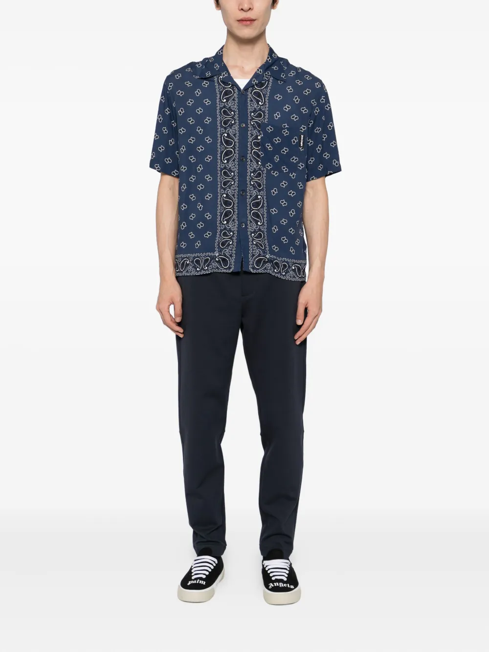 PAIGE Tuller broek Blauw