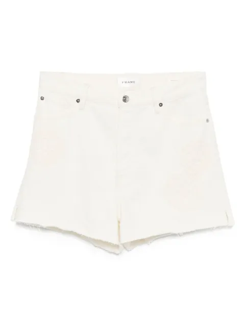 FRAME Crochet Dare shorts