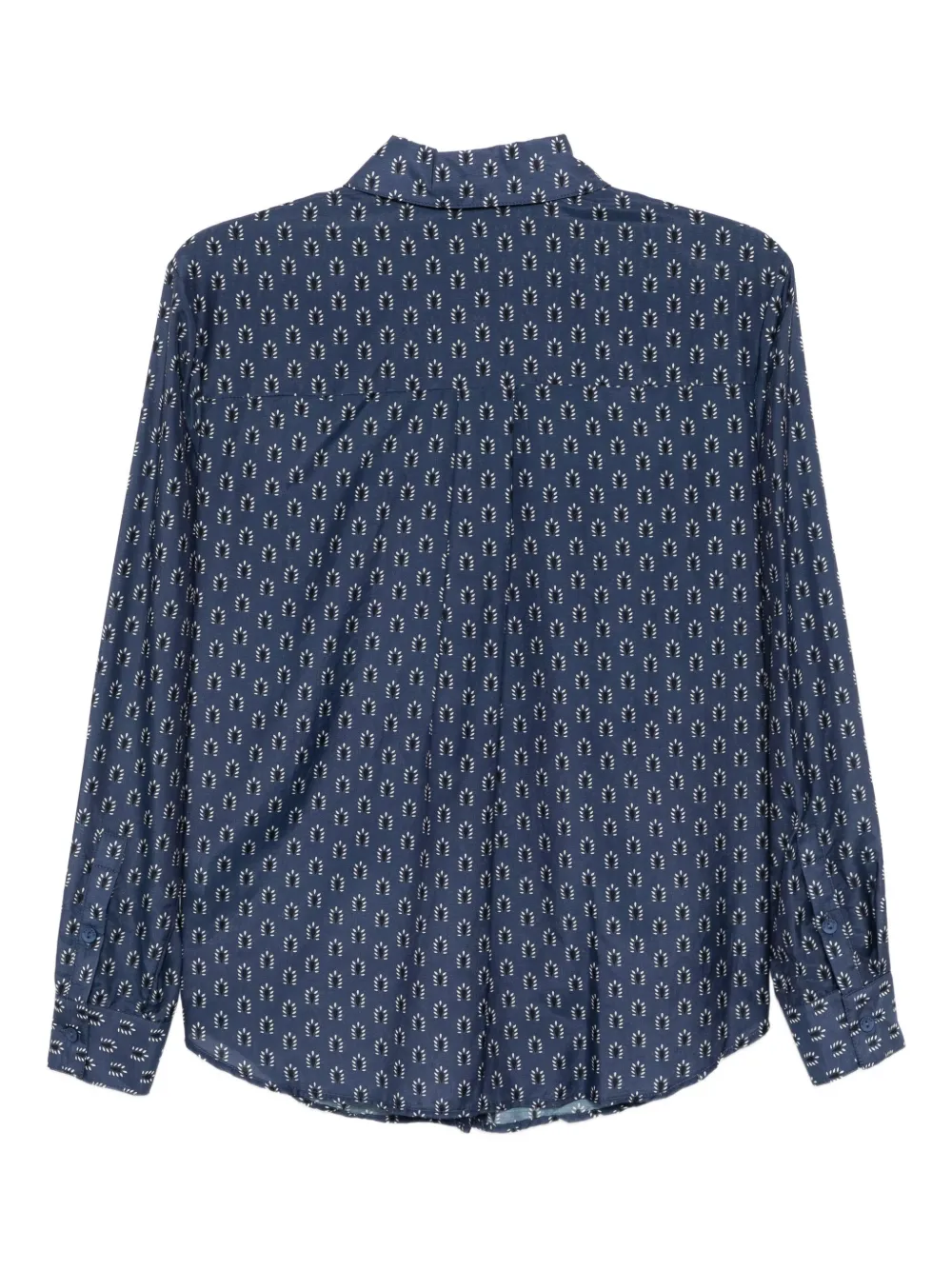Matteau all-over print shirt - Cassis