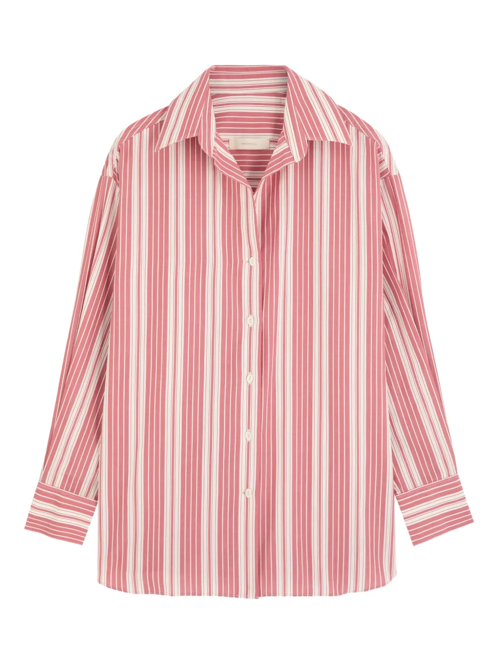 Faithfull the Brand striped button-down shirt - Rosa