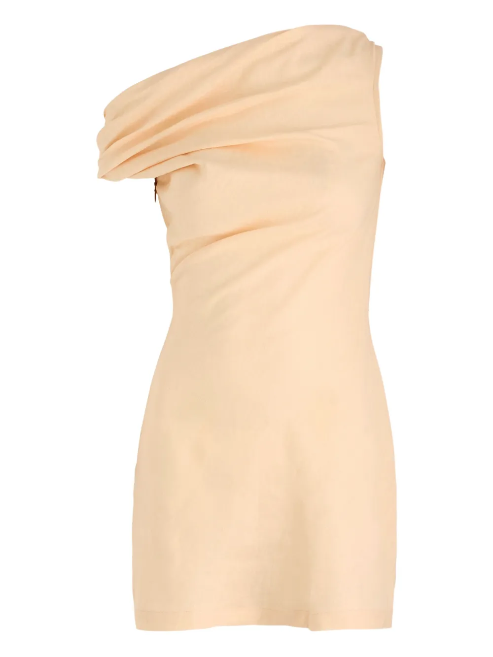 Faithfull the Brand Suis draped mini dress - Toni neutri