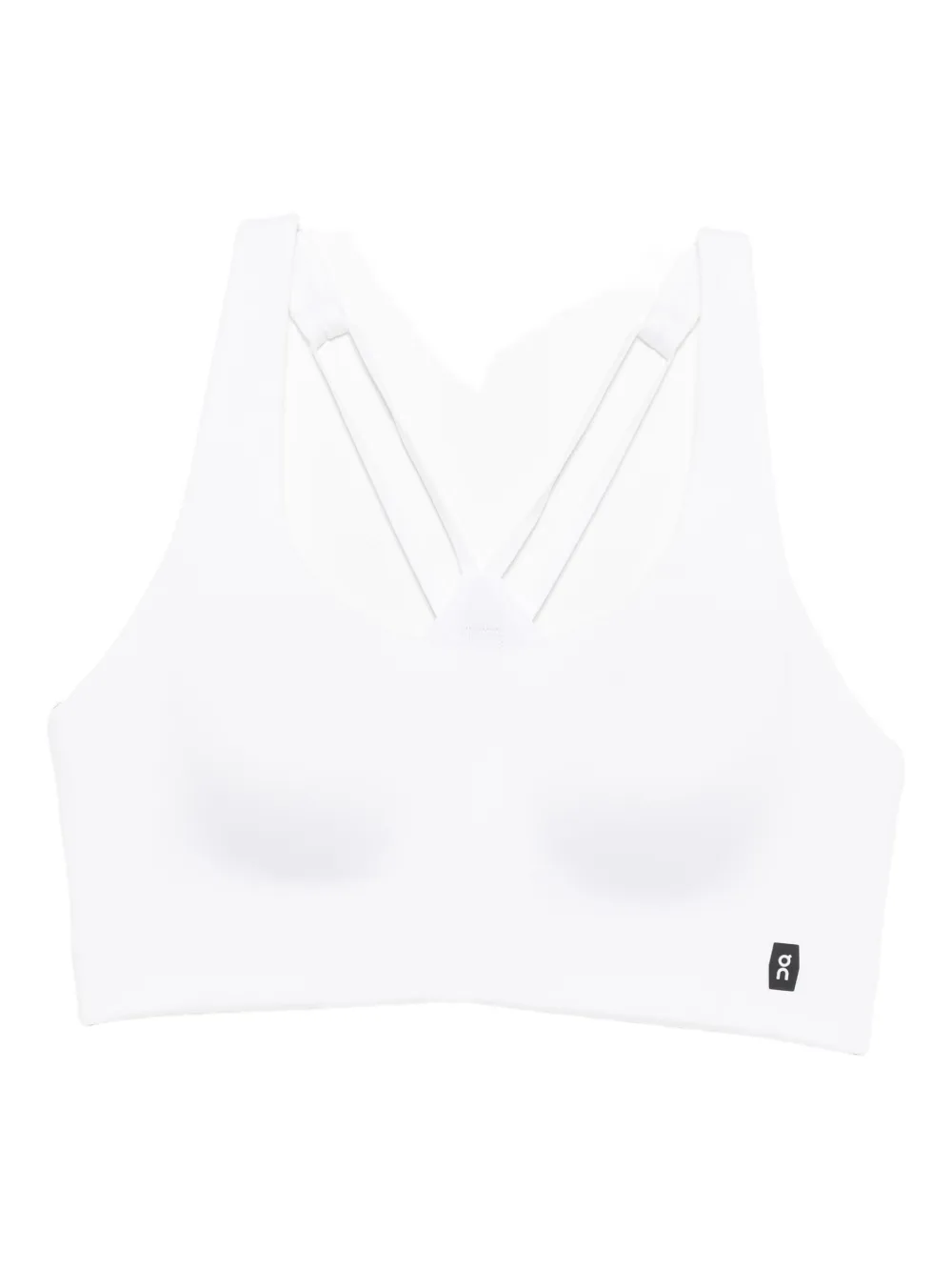 On Running Train Bra In White