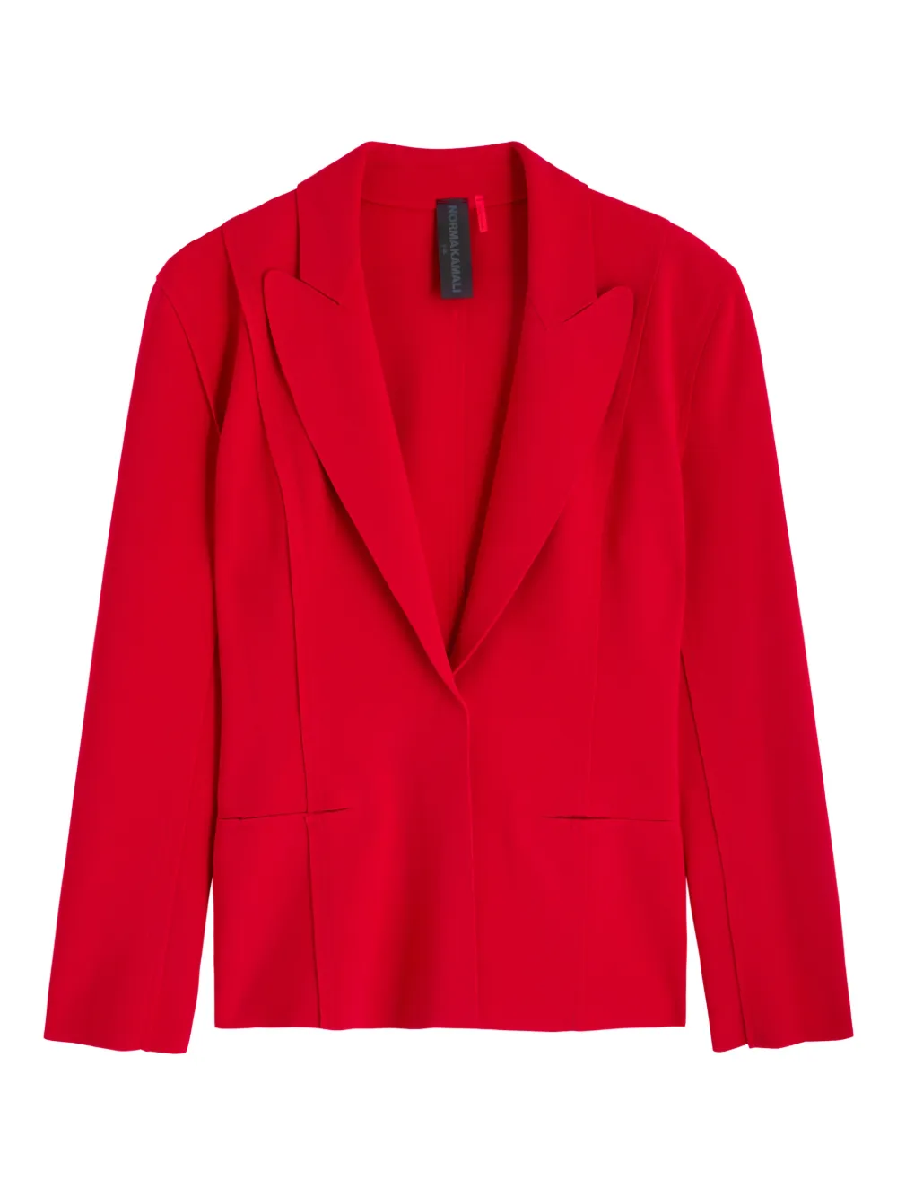 Norma Kamali single-breasted blazer - Rot