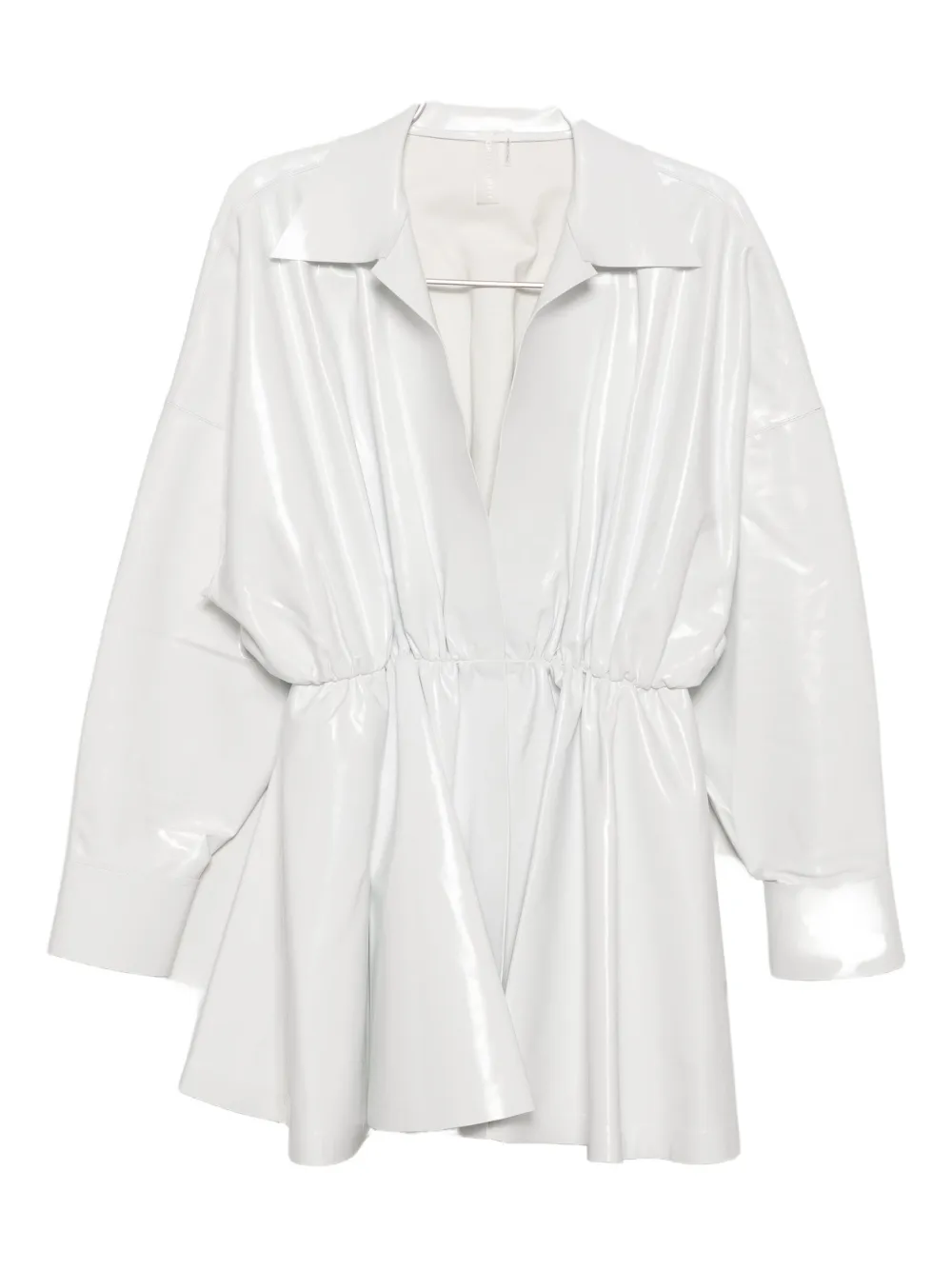 shirt flared mini dress