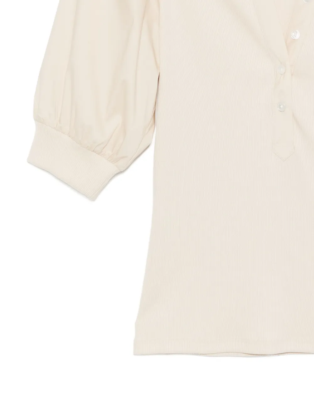 Veronica Beard Coralee Blouse In Orange