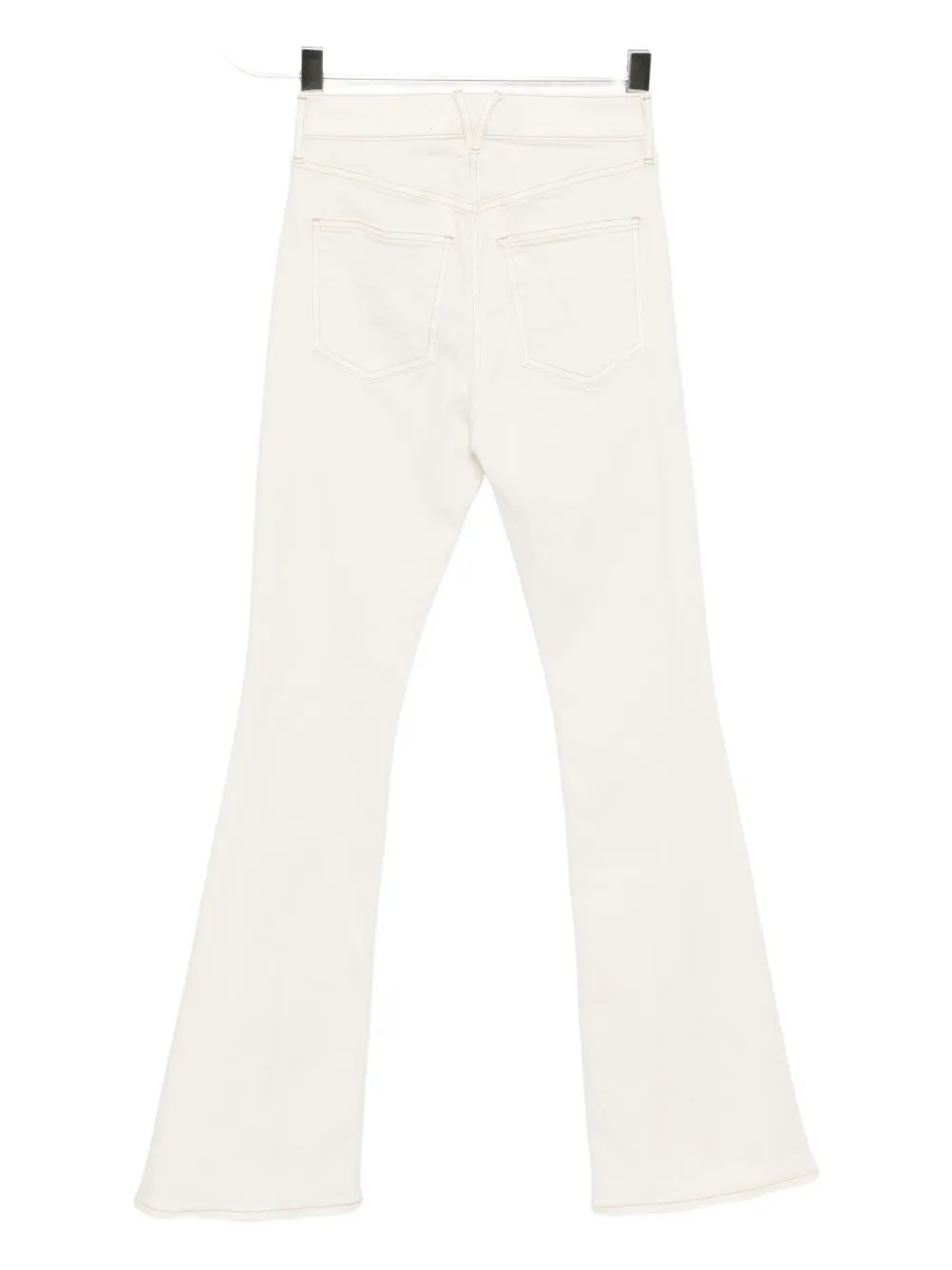 Veronica Beard Beverly skinny-flared jeans - Wit
