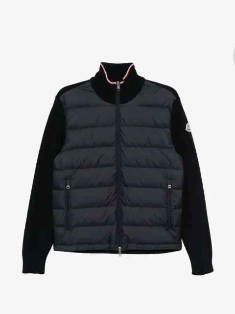 Moncler quilt knit jacket