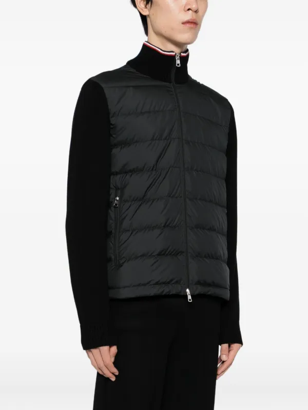 Moncler ロゴパッチ ジャケット | ブラック | FARFETCH JP Moncler ロゴパッチ ジャケット | ブラック | FARFETCH JP