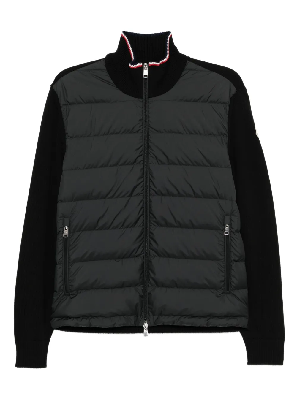 Moncler Jack met logopatch Zwart