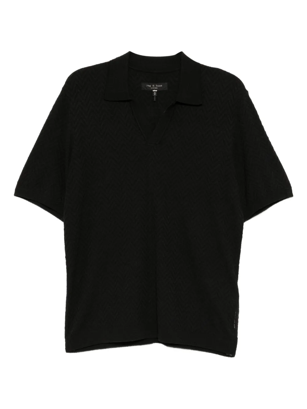 Rag & bone Zuma top Zwart