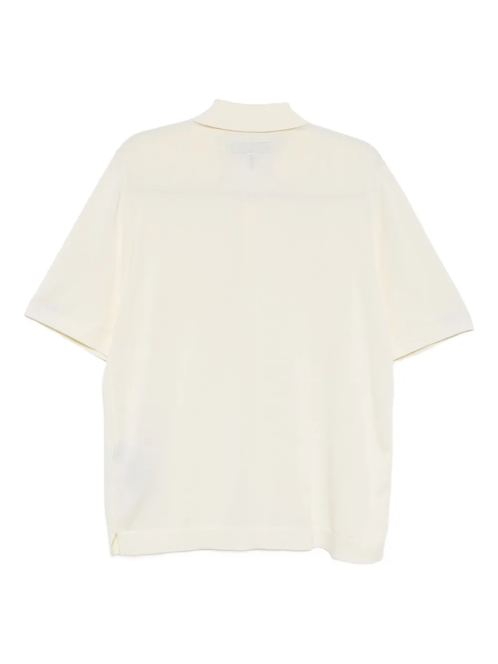 Rag & bone Gebreid poloshirt - Wit