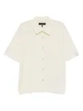 rag & bone knit polo shirt - White