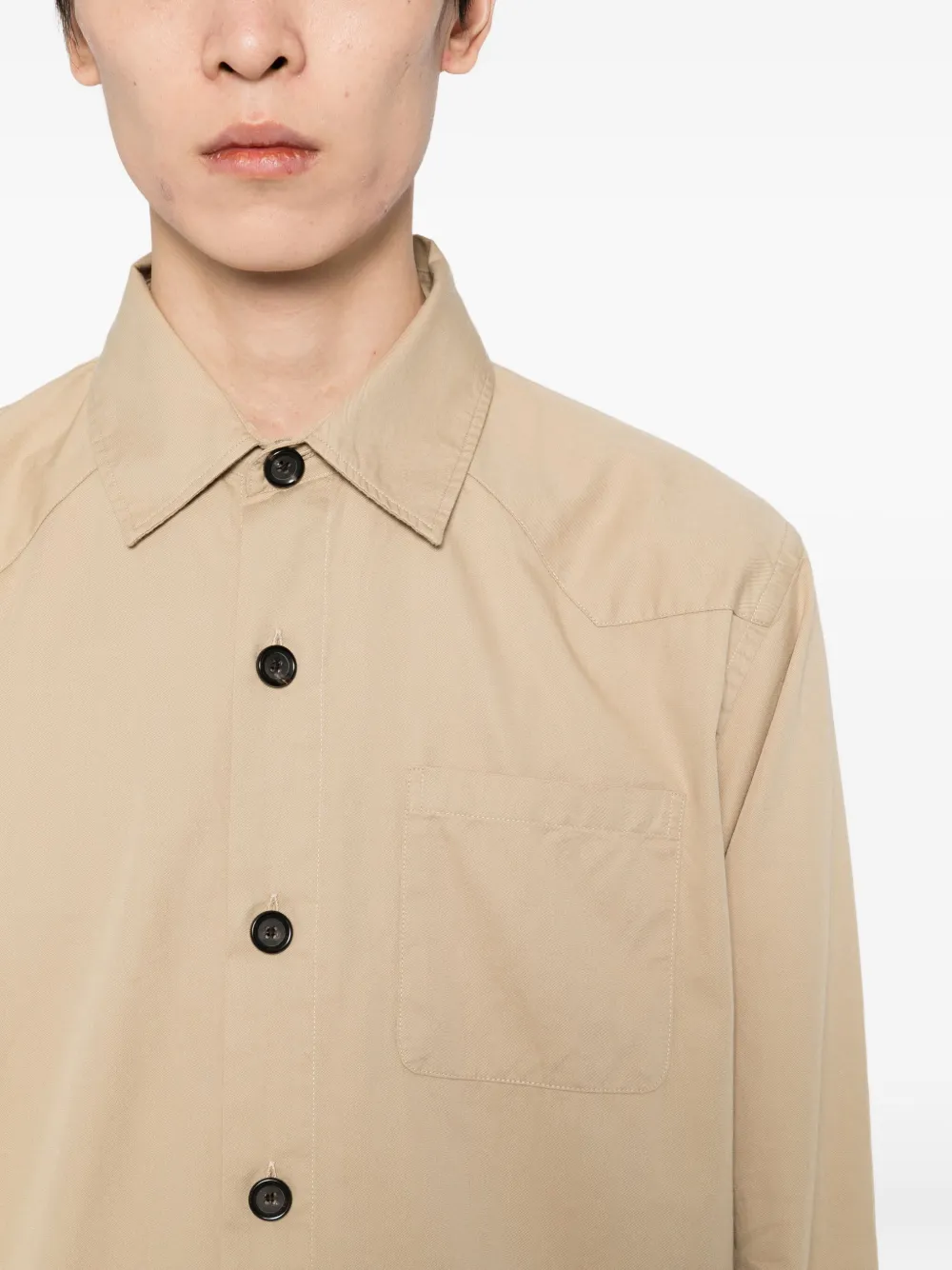 Oliver Spencer Witley shirtjack Beige
