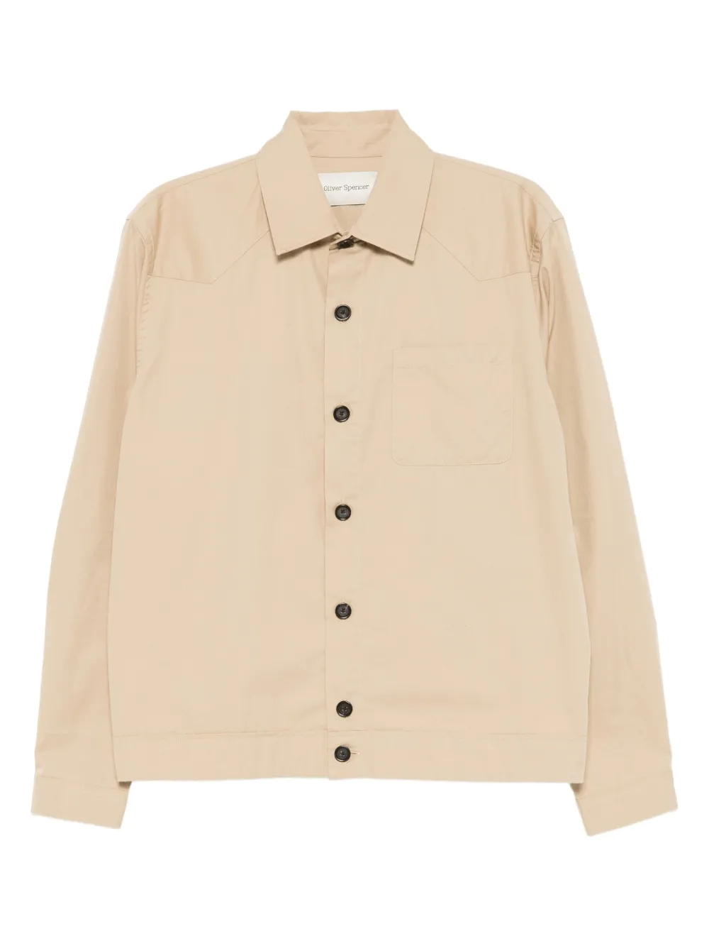 Oliver Spencer Witley shirt jacket | Neutrals | Image 1