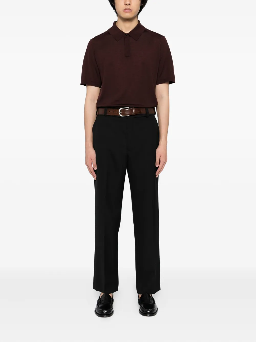 Paul Smith short-sleeve polo shirt - Bruin