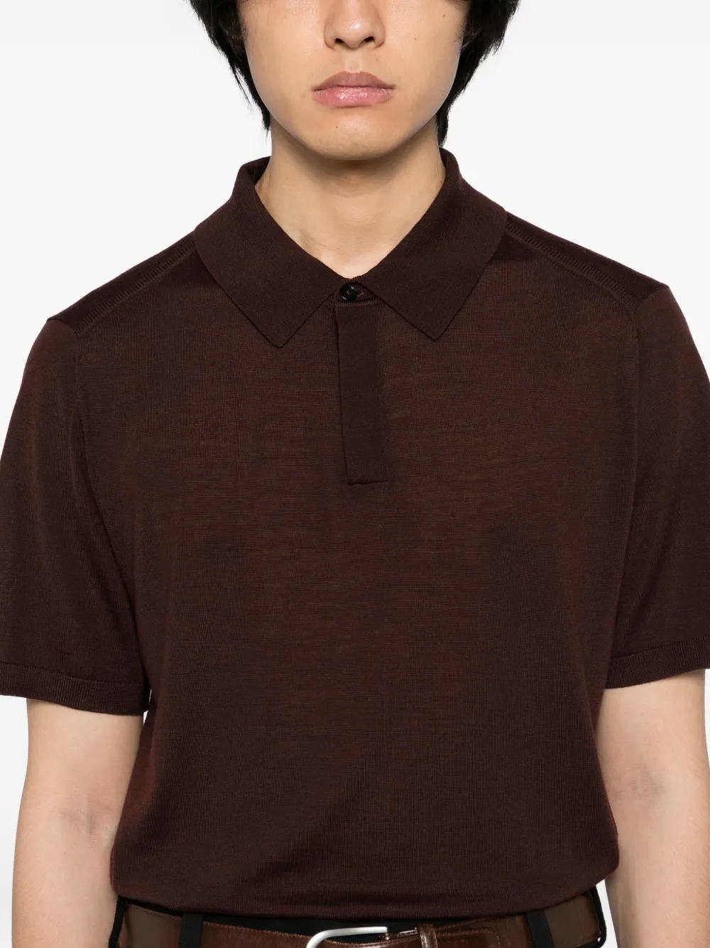 Paul Smith Poloshirt met korte mouwen Bruin