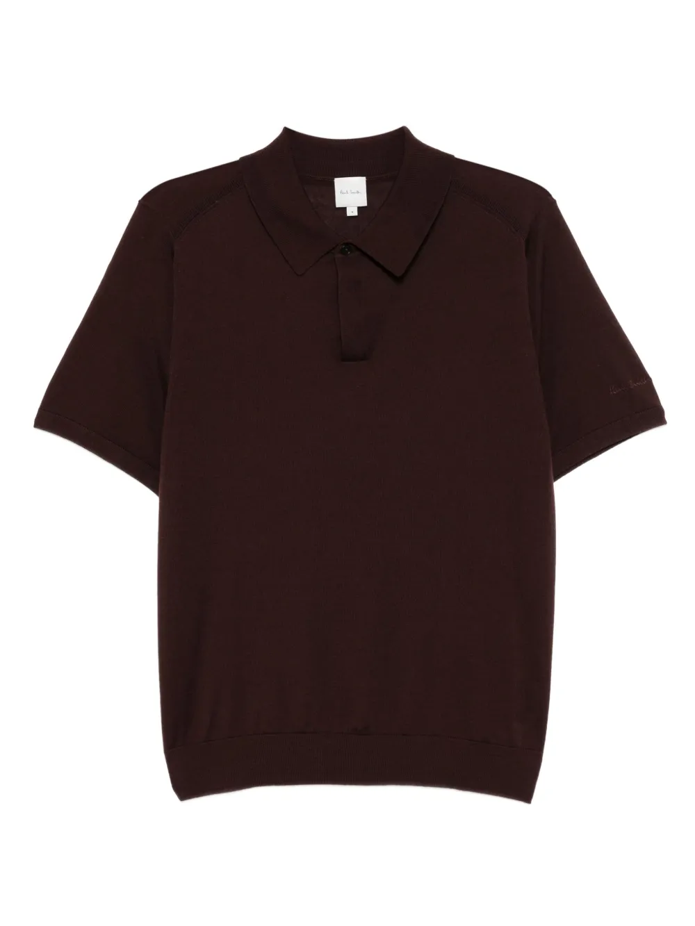 Paul Smith short-sleeve polo shirt - ブラウン Paul Smith short-sleeve polo shirt - ブラウン