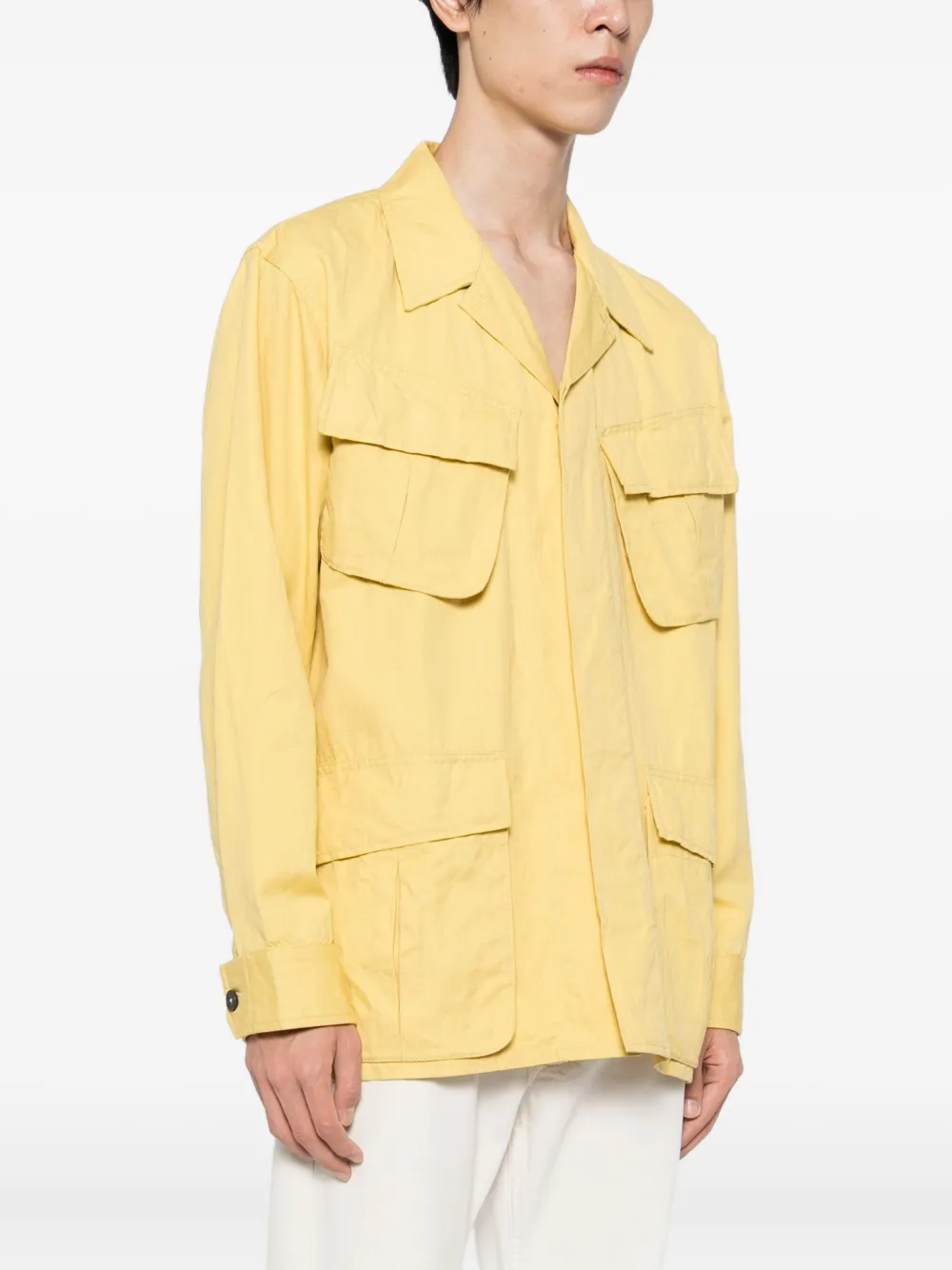 Universal Works Jungle Jacket In Yellow
