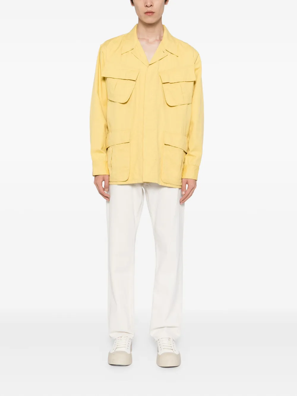 Universal Works Jungle Jacket In Yellow
