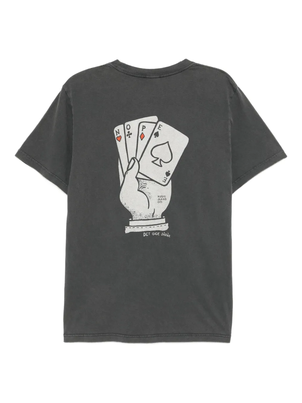 Nudie Jeans Roy Nope T-shirt - Grijs