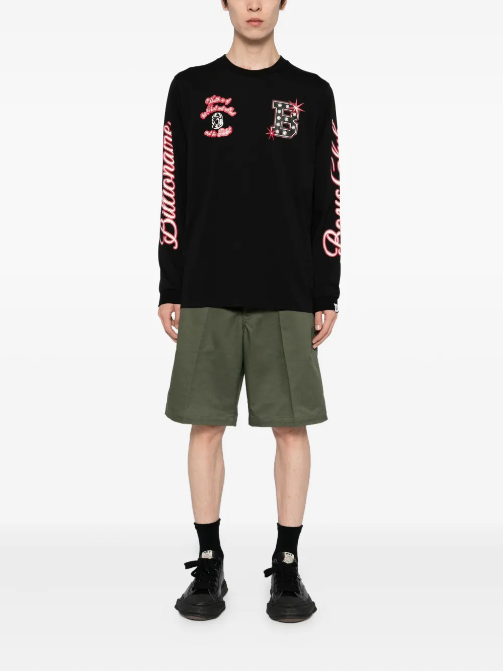 Billionaire Boys Club graphic-print T-shirt - Zwart