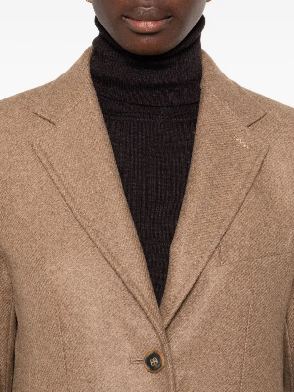 Max Mara パッチポケット ジャケット | ブラウン | FARFETCH JP