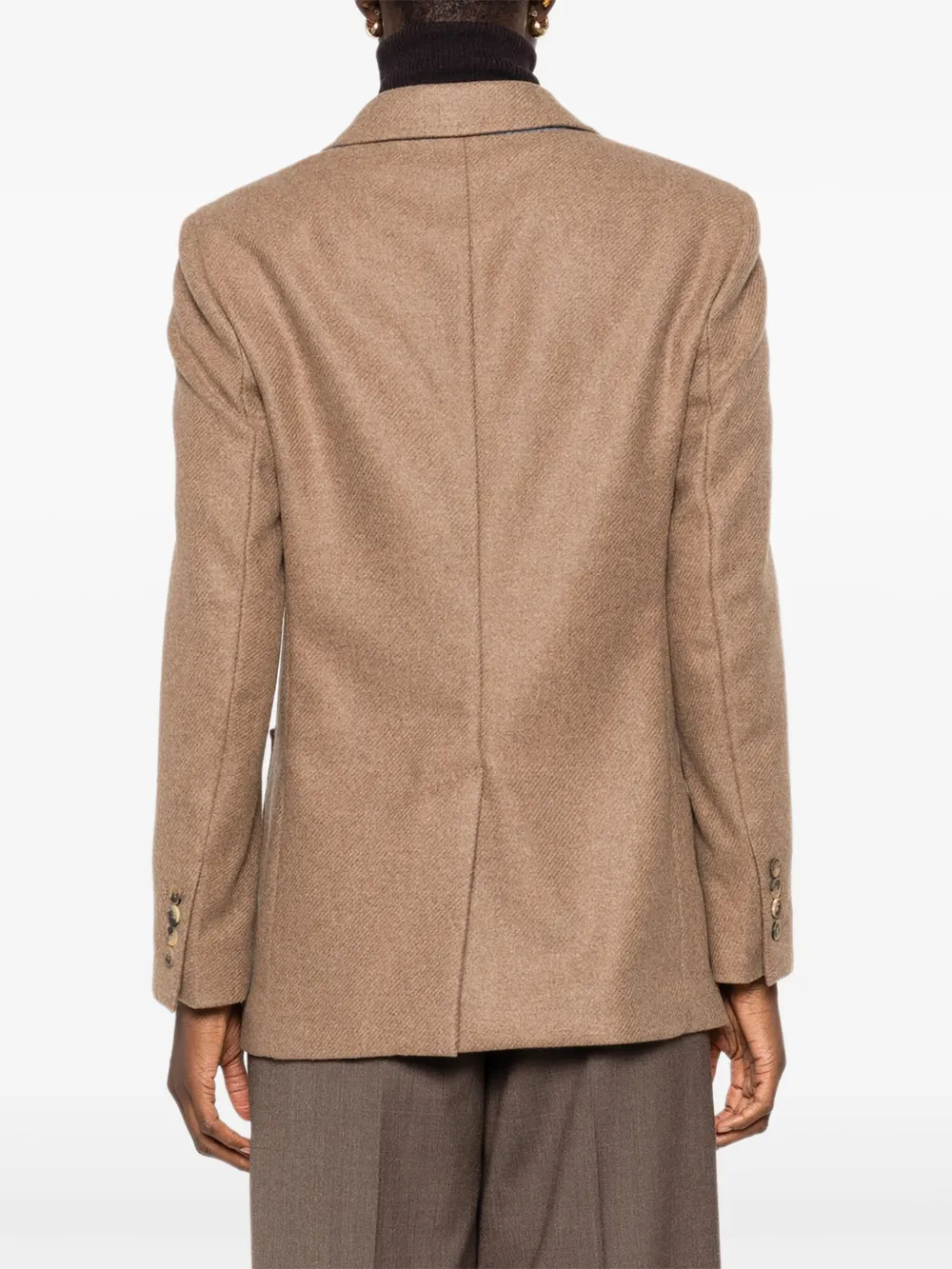 Max Mara Jack met opgestikte zak Bruin