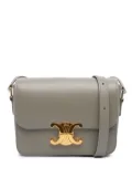 Céline Pre-Owned 2021 Teen Shiny Calfskin Triomphe crossbody bag - Grey