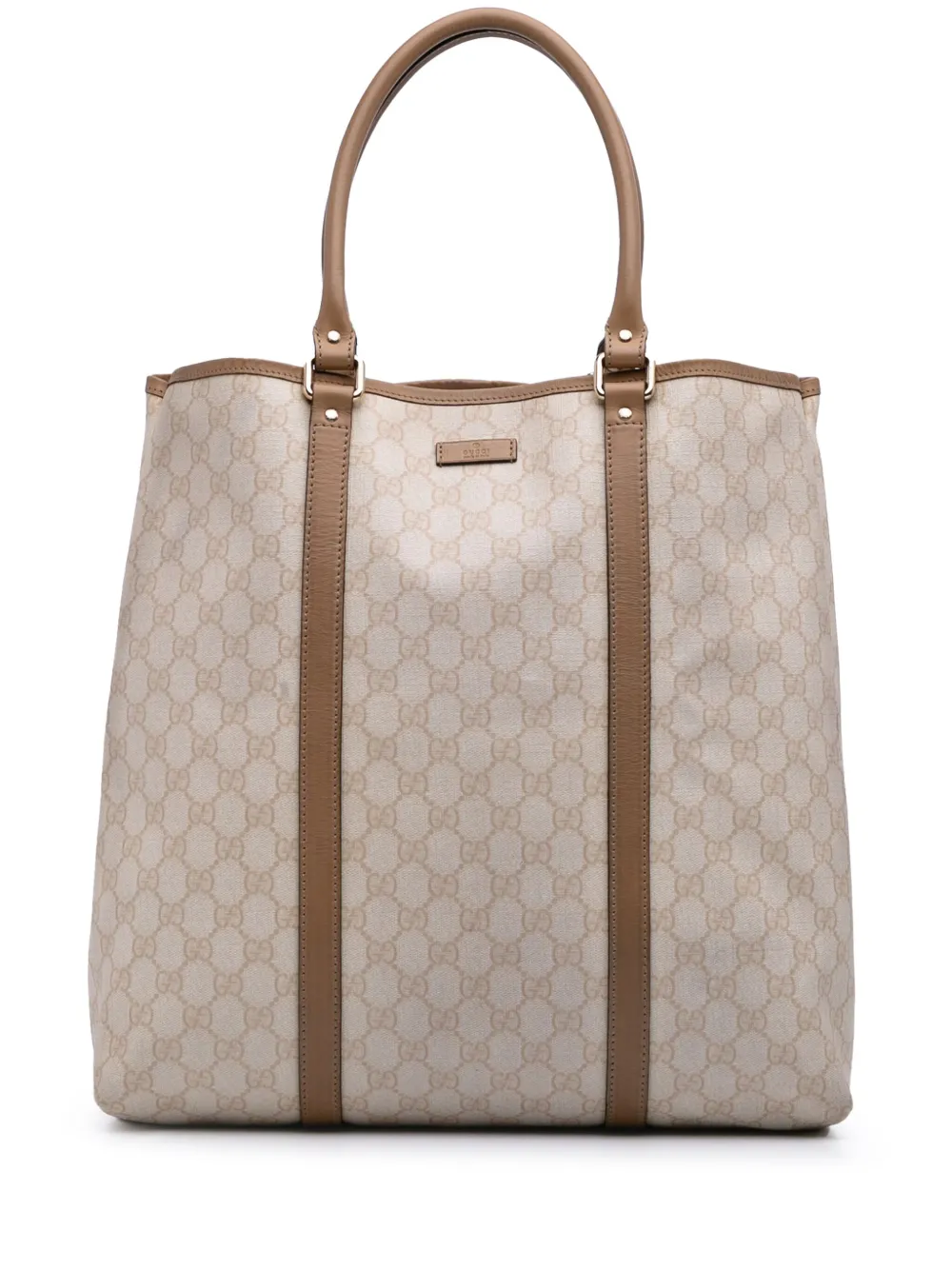 Gucci Pre-Owned 2016-2025 GG Supreme Joy Vertical tote bag - ブラウン Gucci Pre-Owned 2016-2025 GG Supreme Joy Vertical tote bag - ブラウン