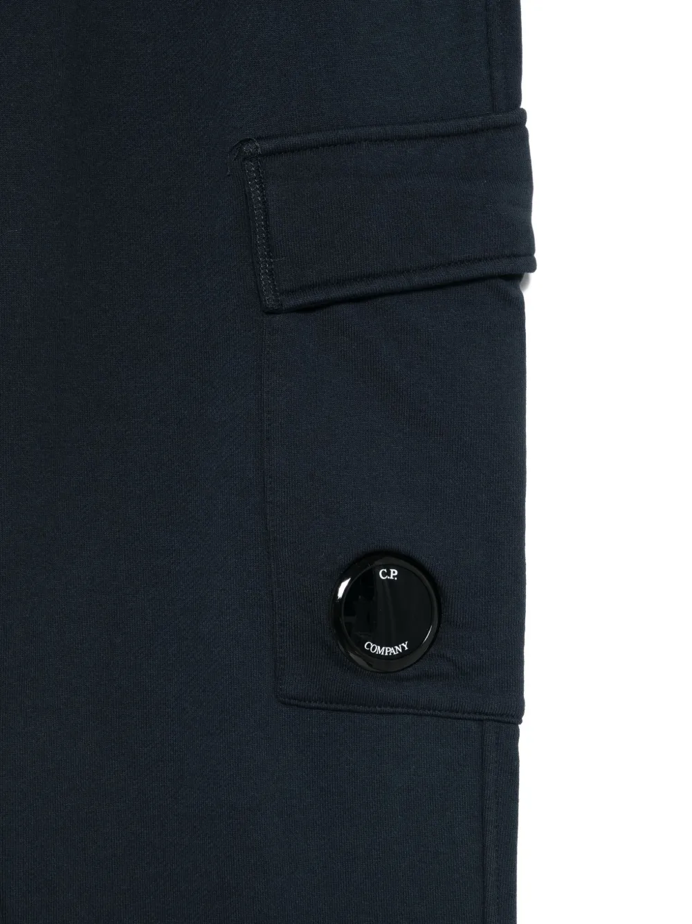 C.P. Company Kids Trainingsbroek met cargo zak Blauw