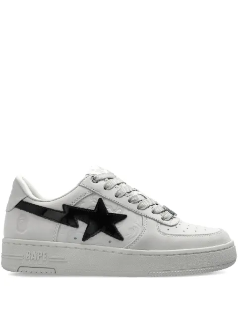 A BATHING APE® Sta 4 star-embellished leather sneakers