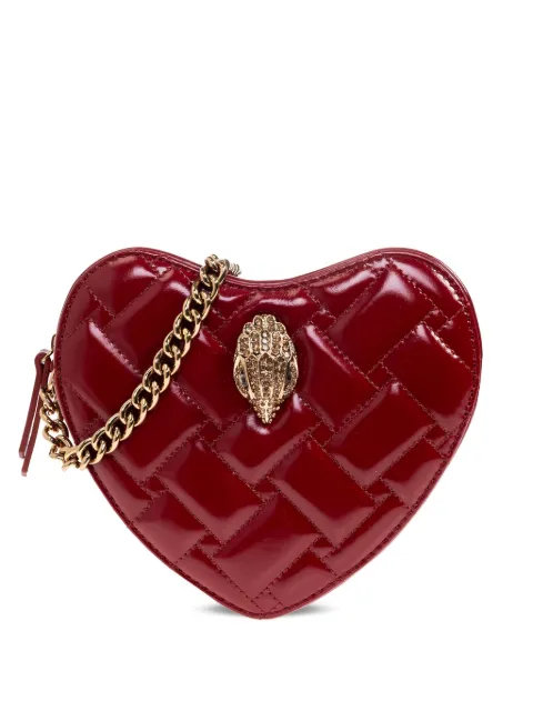 Kurt Geiger London Kensington Heart quilted cross body bag