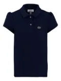 Lacoste Kids puffed-sleeve polo shirt - Blue