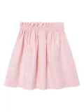 Fendi Kids elastic-waistband FF-jacquard midi skirt - Pink
