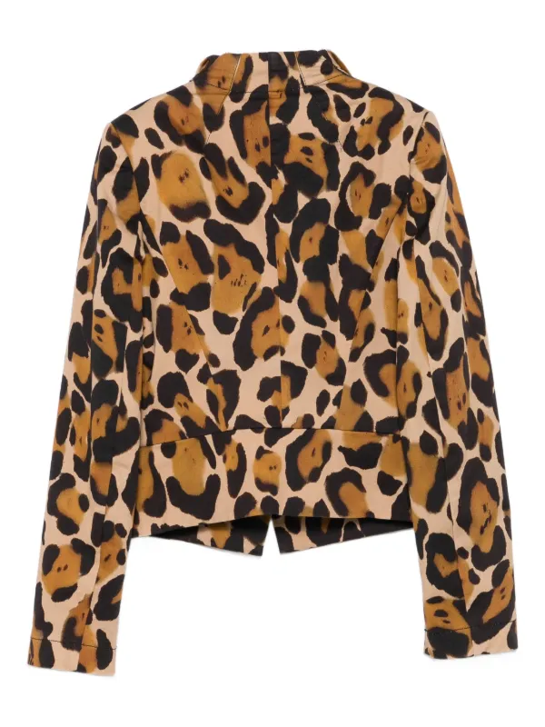 Vivienne Westwood Pre-Owned 2017-2018 leopard-print cotton-blend