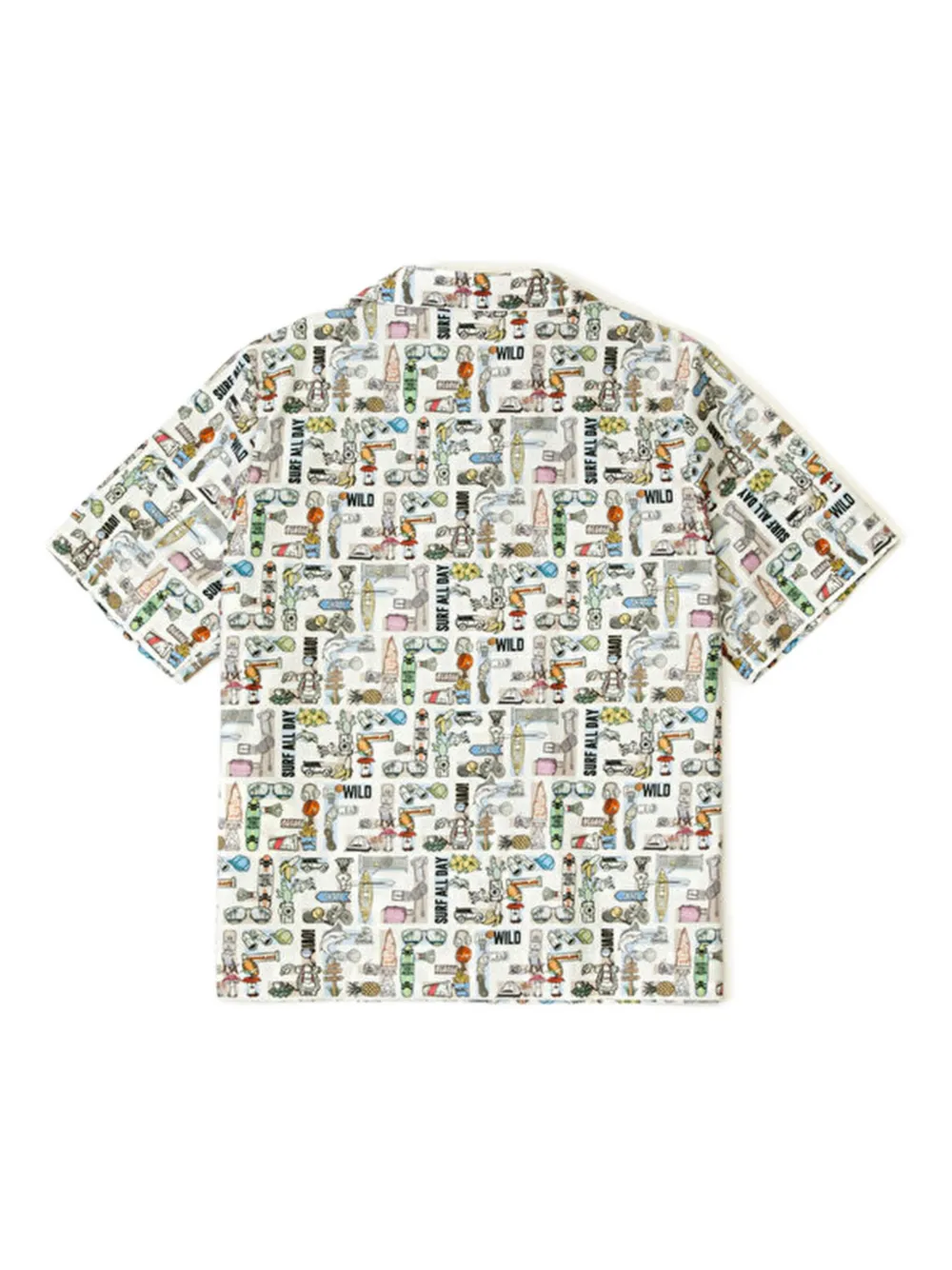 Fendi Kids Shirt met print Wit
