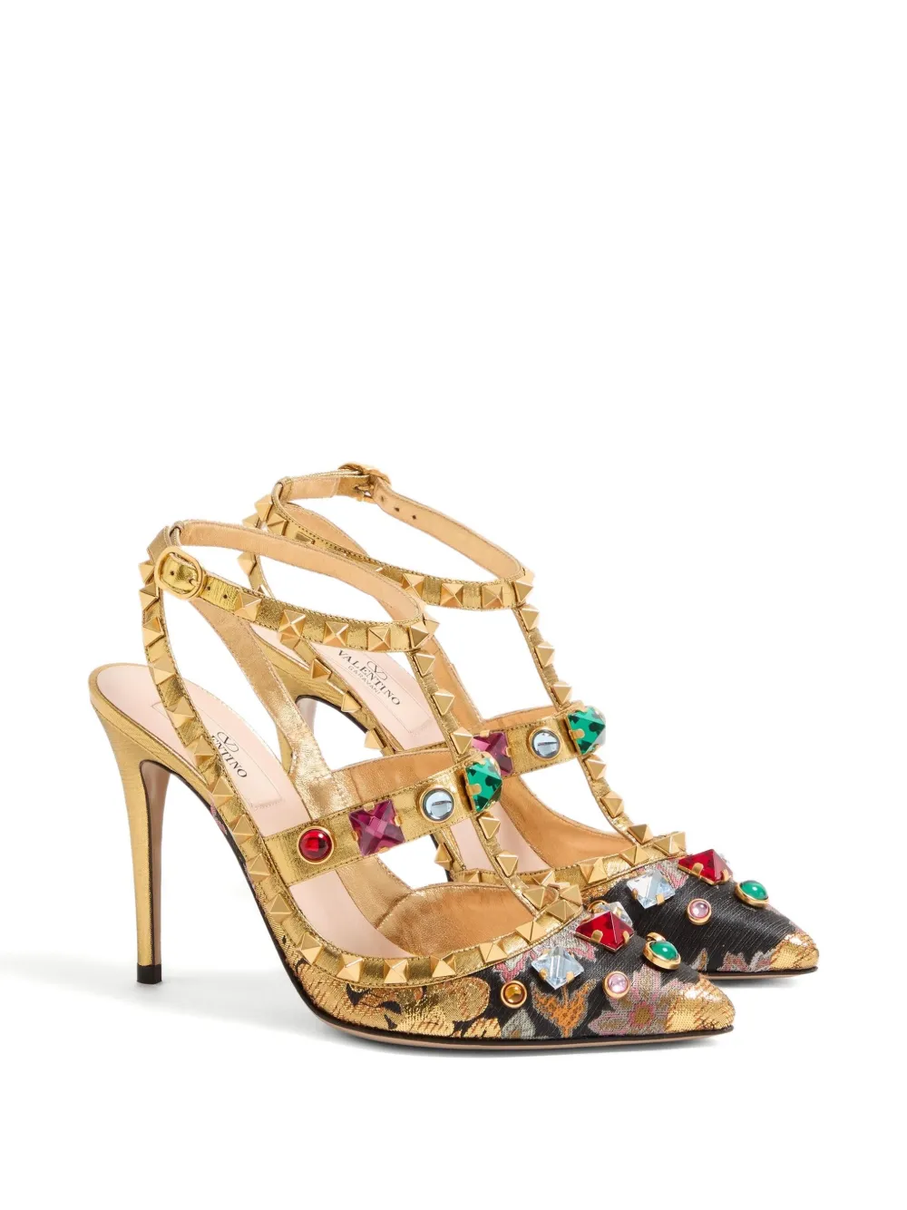 Valentino Garavani 100mm Rockstud pumps | Heeled Pumps | Image 2